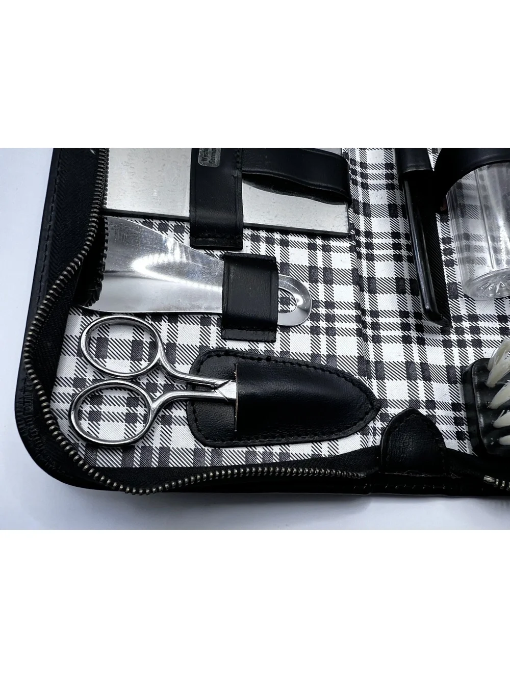 Sterling Silver Grooming Black Kit Western Germany Vintage